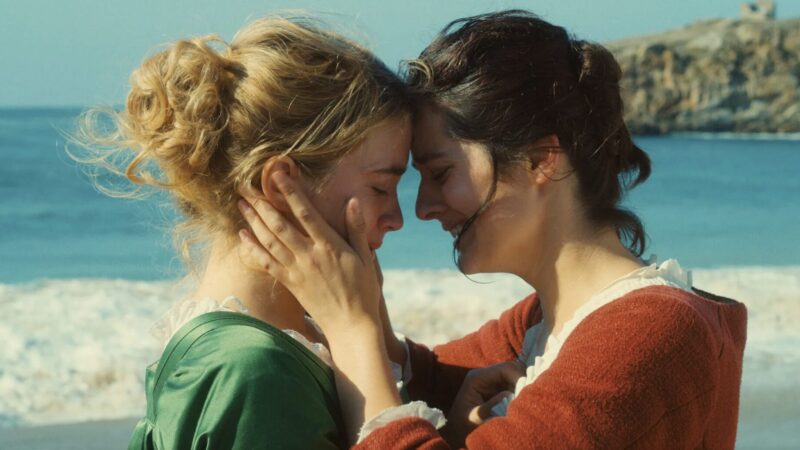 Adèle Haenel and Noémie Merlant in Portrait of a Lady on Fire
